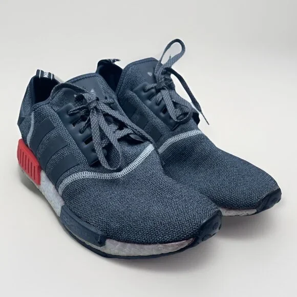 adidas | Shoes | Adidas Nmd R 216 Wool Dark Gray Solar Red Infrared  S3151013 Mens Size 105 | Poshmark